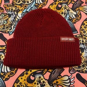Taylor Swift Red Beanie Authentic All Too Well
